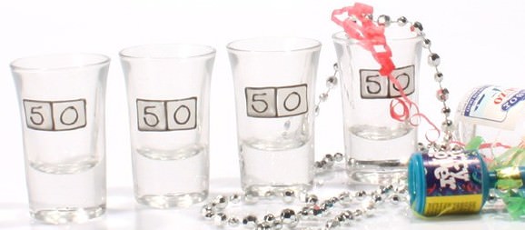 The Gift Experience Age Shot Glasses