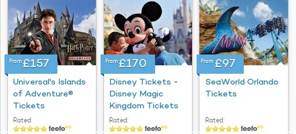 Attraction Tickets Direct Online Booking