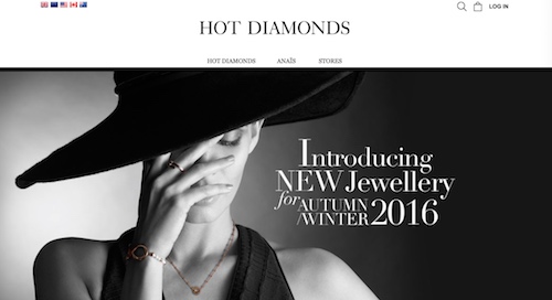 Hot Diamonds Website