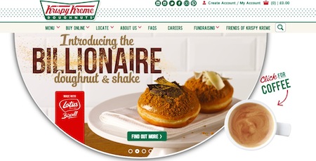 Krispy Kreme Website