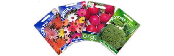 Seeds from Suttons Seeds