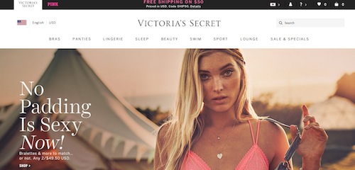 Victorias Secret Website