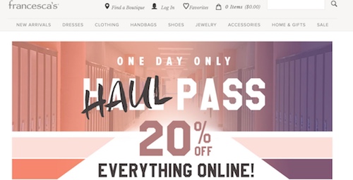Francesca's Website