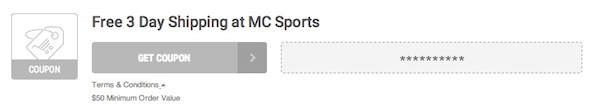 MC Sports Offer Terms