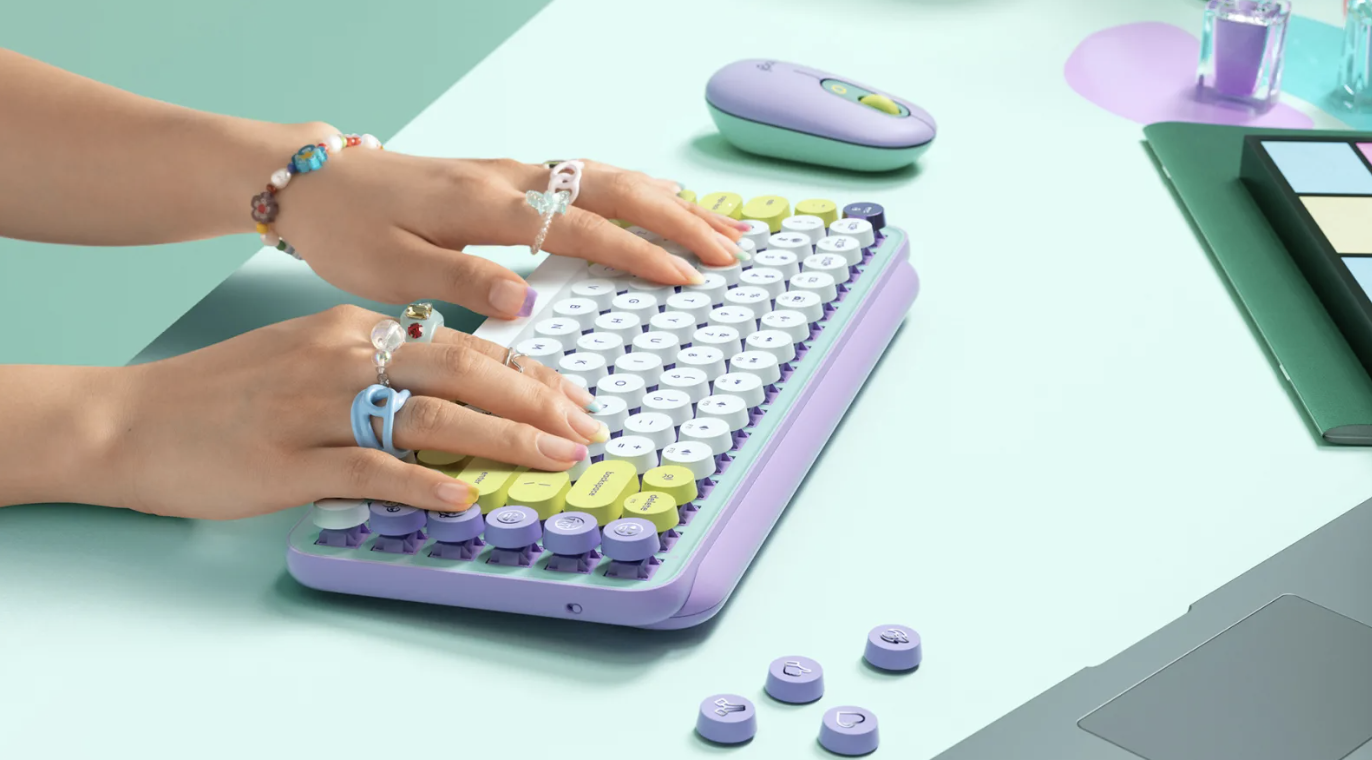 Pick from Logitech's range of keyboards and other electronic accessories. 