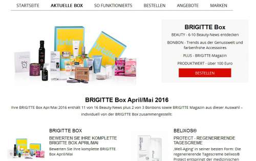 Brigitte Box Gutschein Lll Jetzt 10 Rabatt Weitere Codes