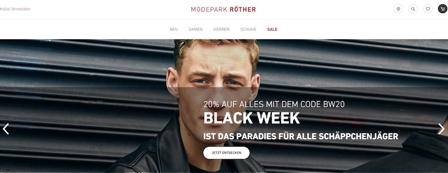 Modepark Röther Shop